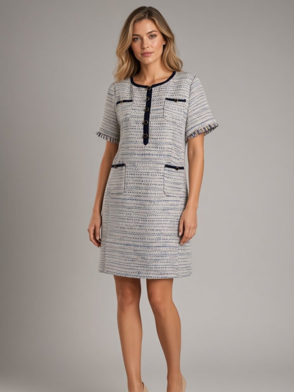 Patty Kim Coco Tweed Dress